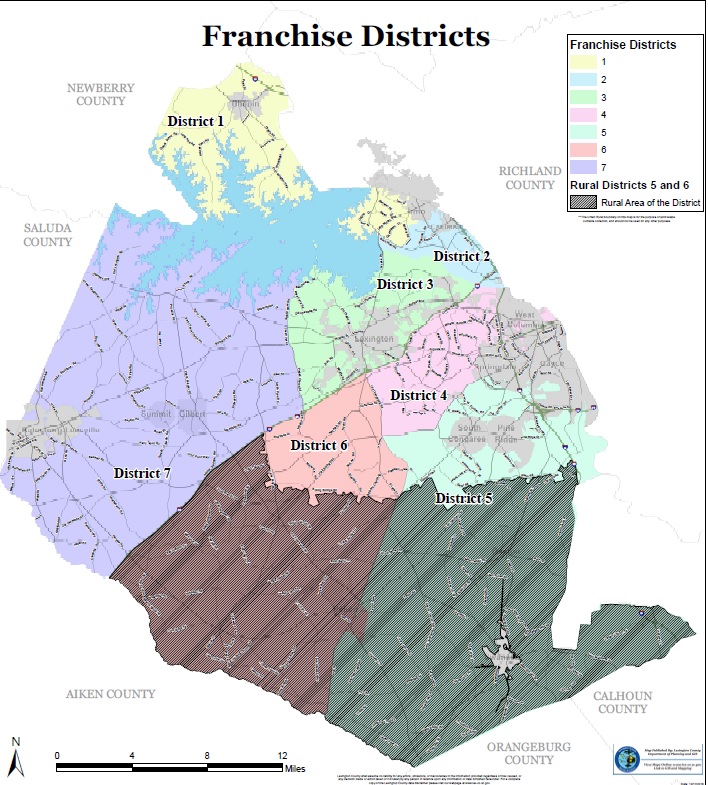 Curbside Service Area Map