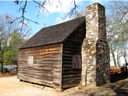 Outside of Oak Grove Schoolhouse