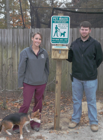 Image of a Pet Waste Station